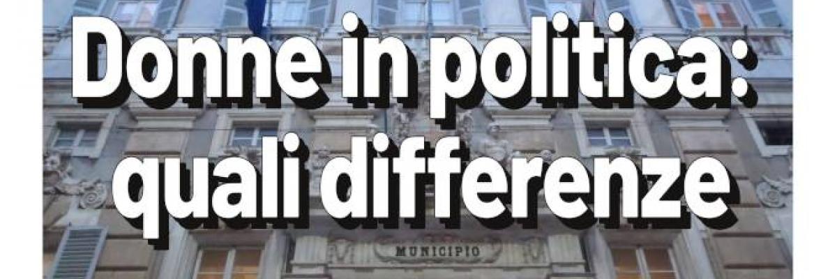 News: "Donne in politica: quali differenze"