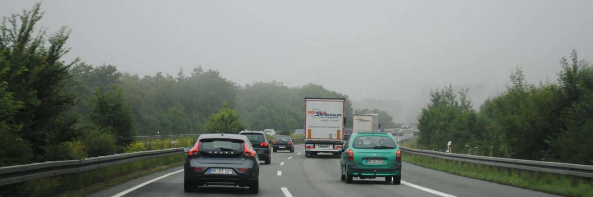 Immagine decorativa traffico su autostrada