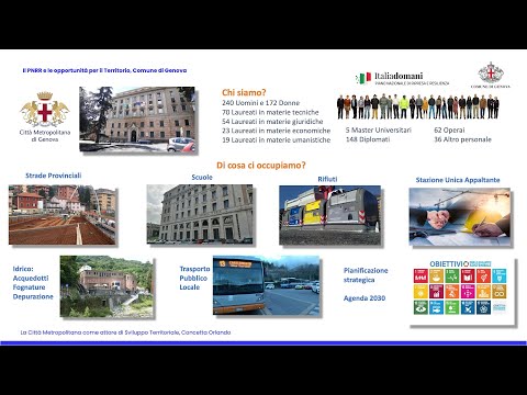 PNRR: la Città Metropolitana come attore di Sviluppo Territoriale