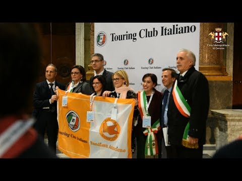 Premiazione nazionale a Palazzo Ducale, da parte del Touring Club, dei piccoli borghi dell’entroterra