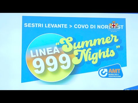Presentata la nuova linea serale AMT Tigullio Summer Nights