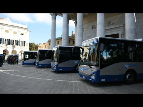 Presentazione a Chiavari della nuova linea di autobus ATP