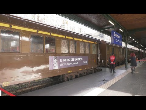 Il treno del Ricordo ferma a Genova