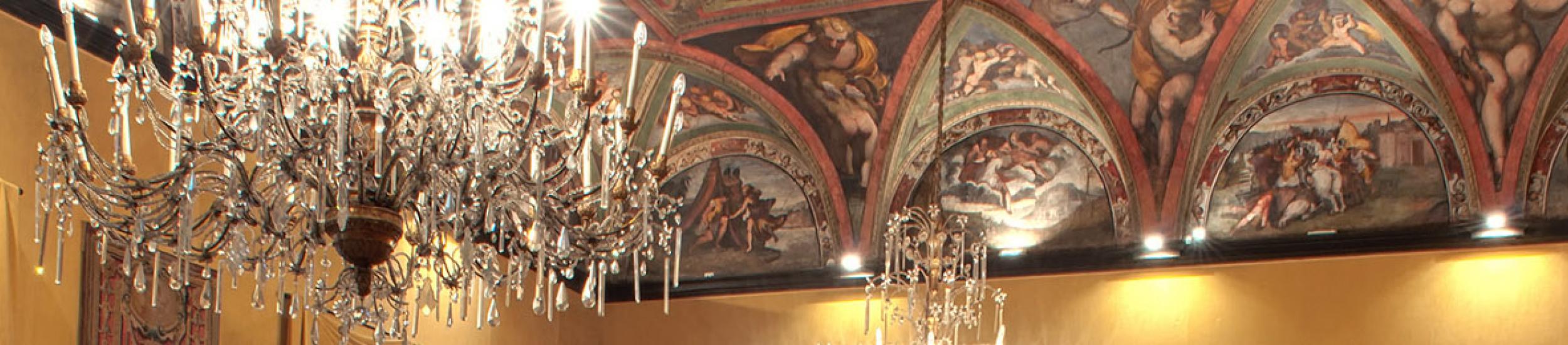 Vista della Sala consiglio Vista della Sala consiglio